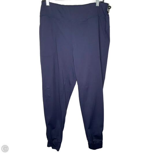 Athletic Pants By Clothes Mentor In Navy, Size: Xl