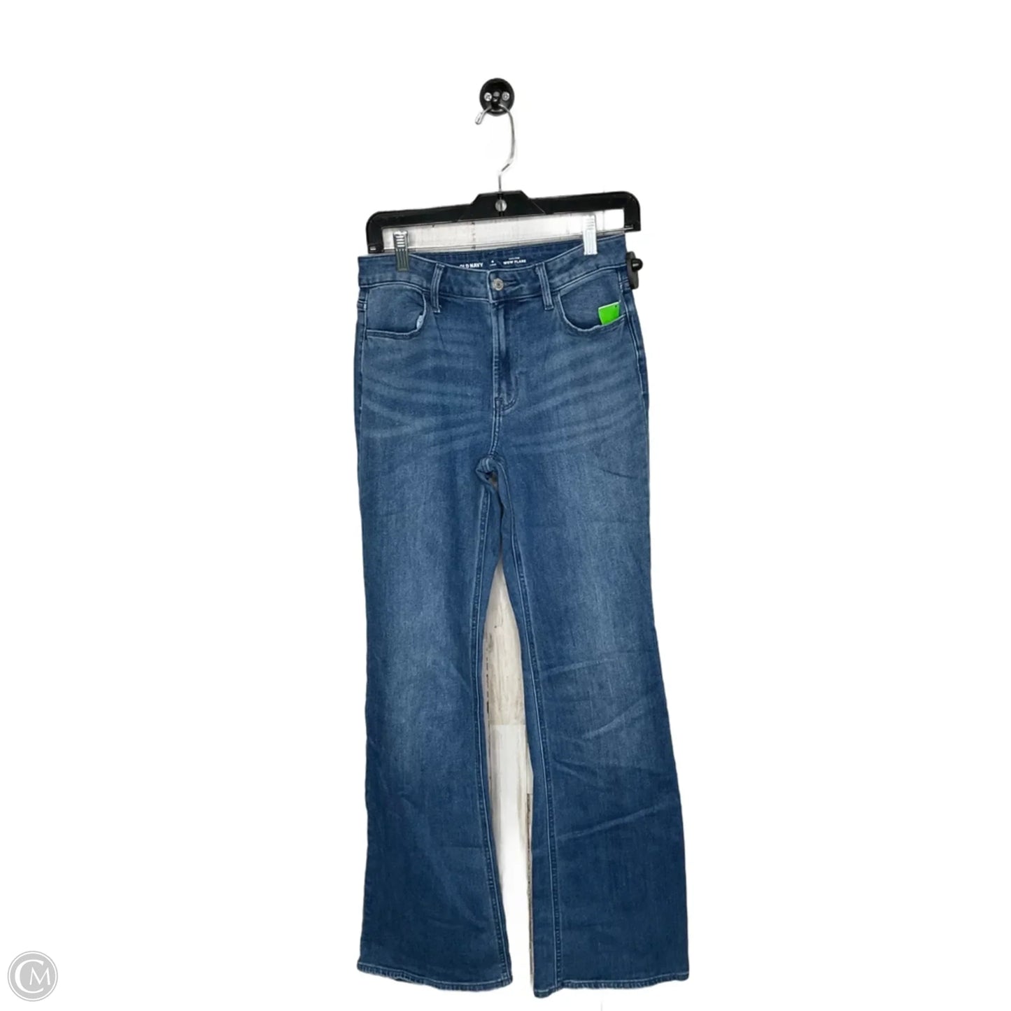 Jeans Flared By Old Navy In Blue Denim, Size: 4
