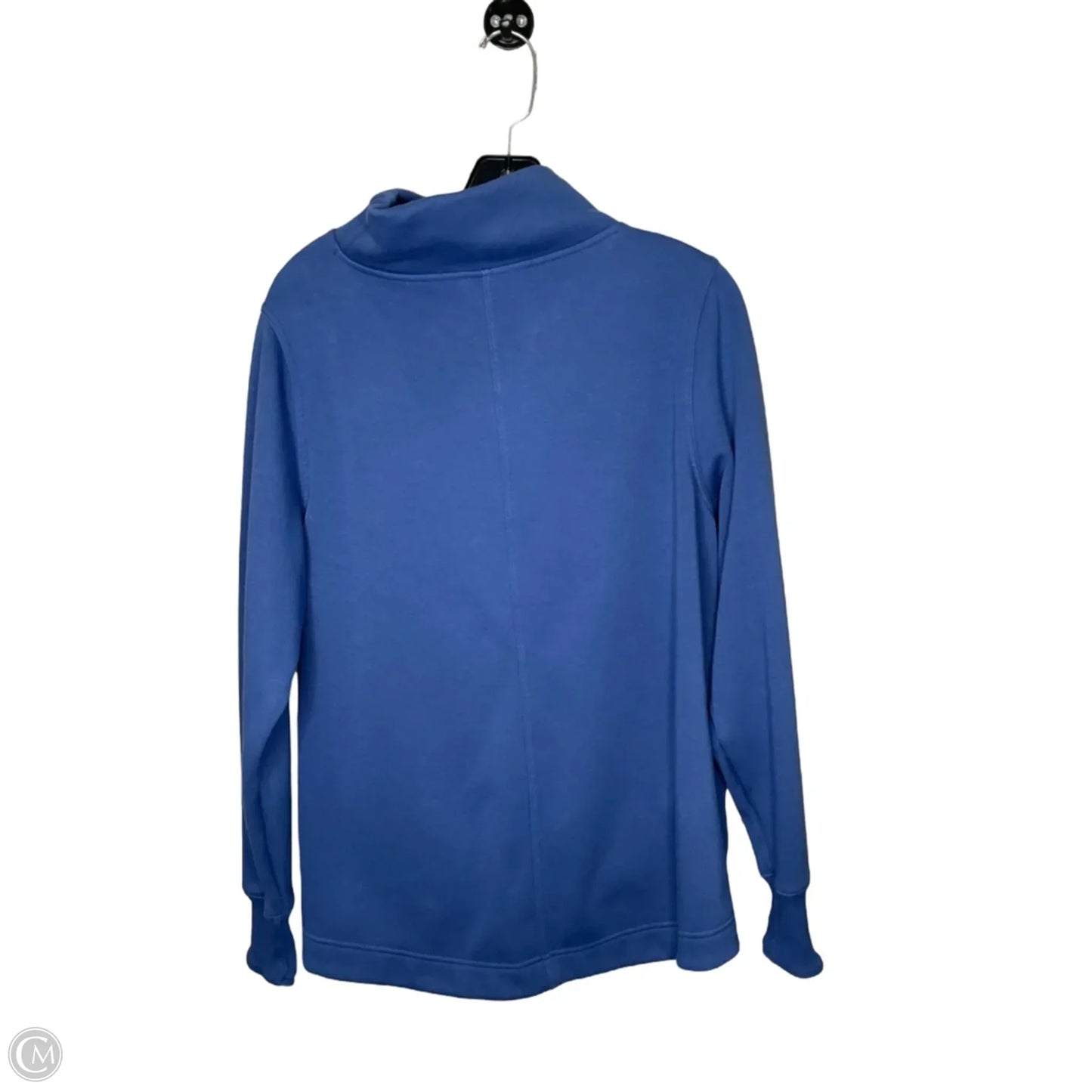Athletic Top Long Sleeve Crewneck By Athleta In Blue, Size: M