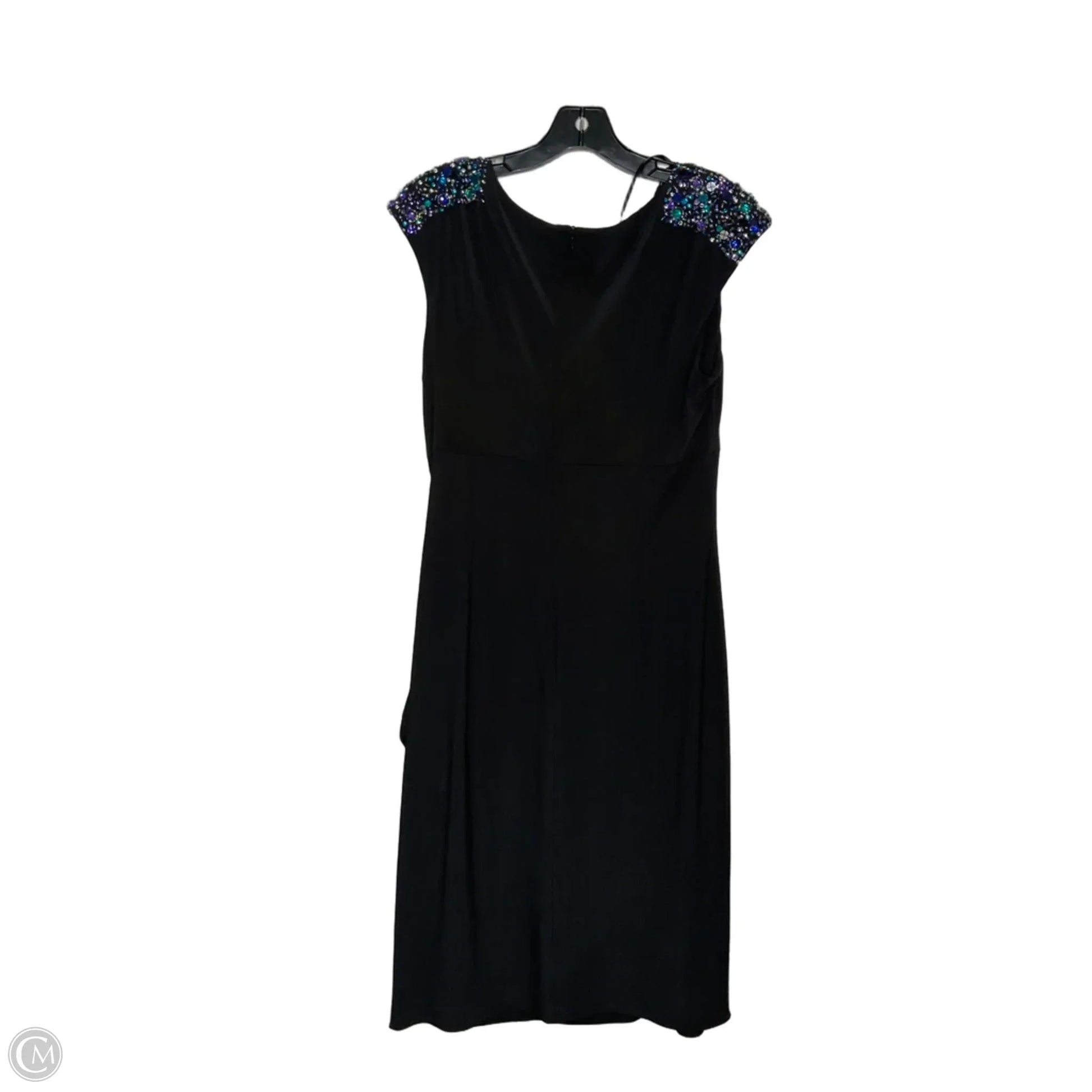Dress Party Short By Alex Evenings In Black, Size: 14
