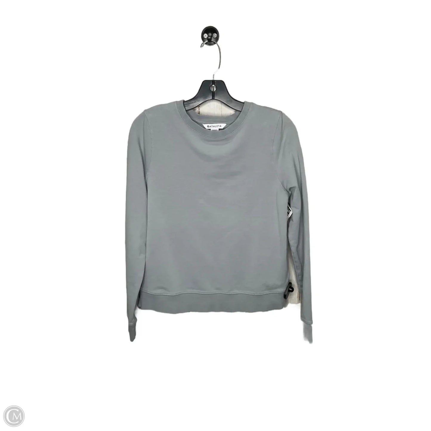 Top Long Sleeve By Athleta In Grey, Size: Xs