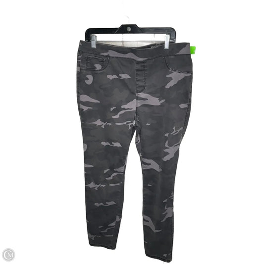 Jeans Jeggings By Natural Reflections In Camouflage Print, Size: Xl
