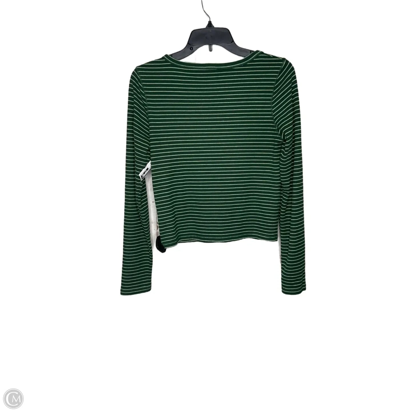 Top Long Sleeve Basic By Cotton On In Green, Size: M