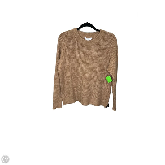 Sweater By Time And Tru In Tan, Size: L