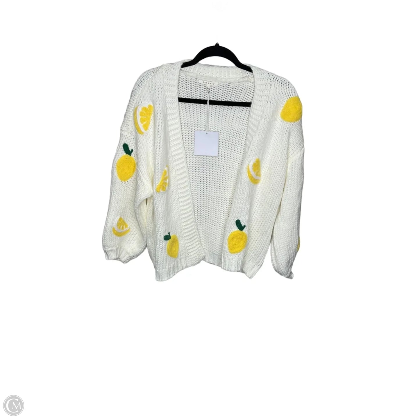 Cardigan By Baevely In Cream, Size: S