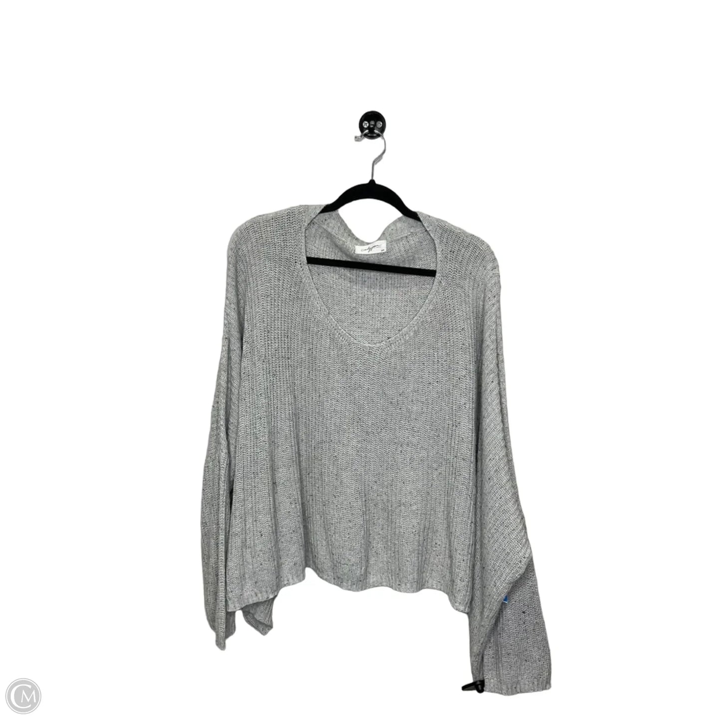 Sweater By Carly Jean In Grey, Size: S/M