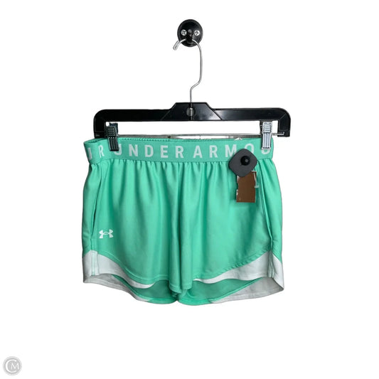 Athletic Shorts By Under Armour In Green, Size: S
