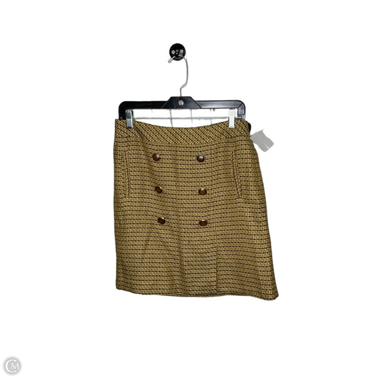 Skirt Midi By Loft In Brown, Size: 4
