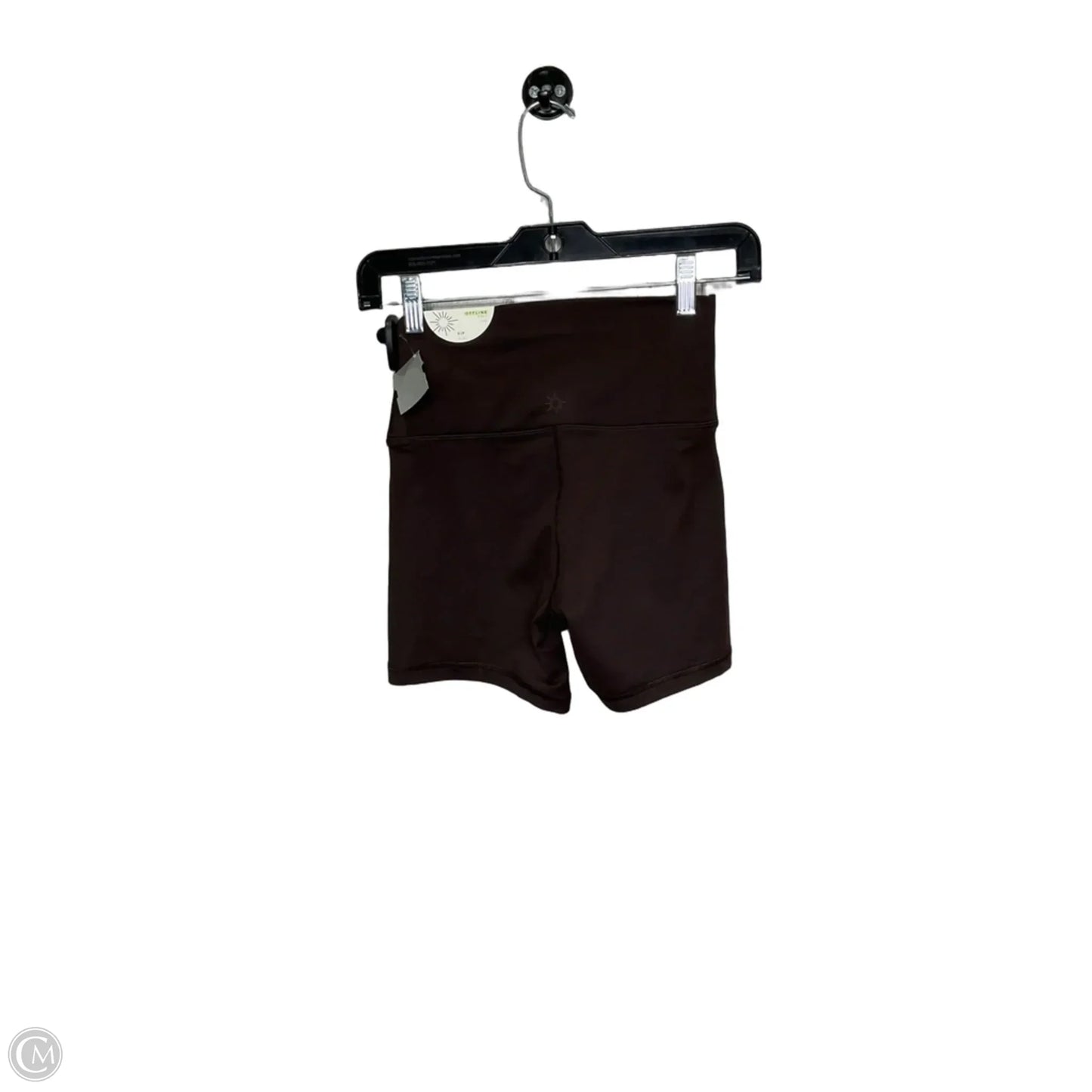 Athletic Shorts By Offline In Brown, Size: S