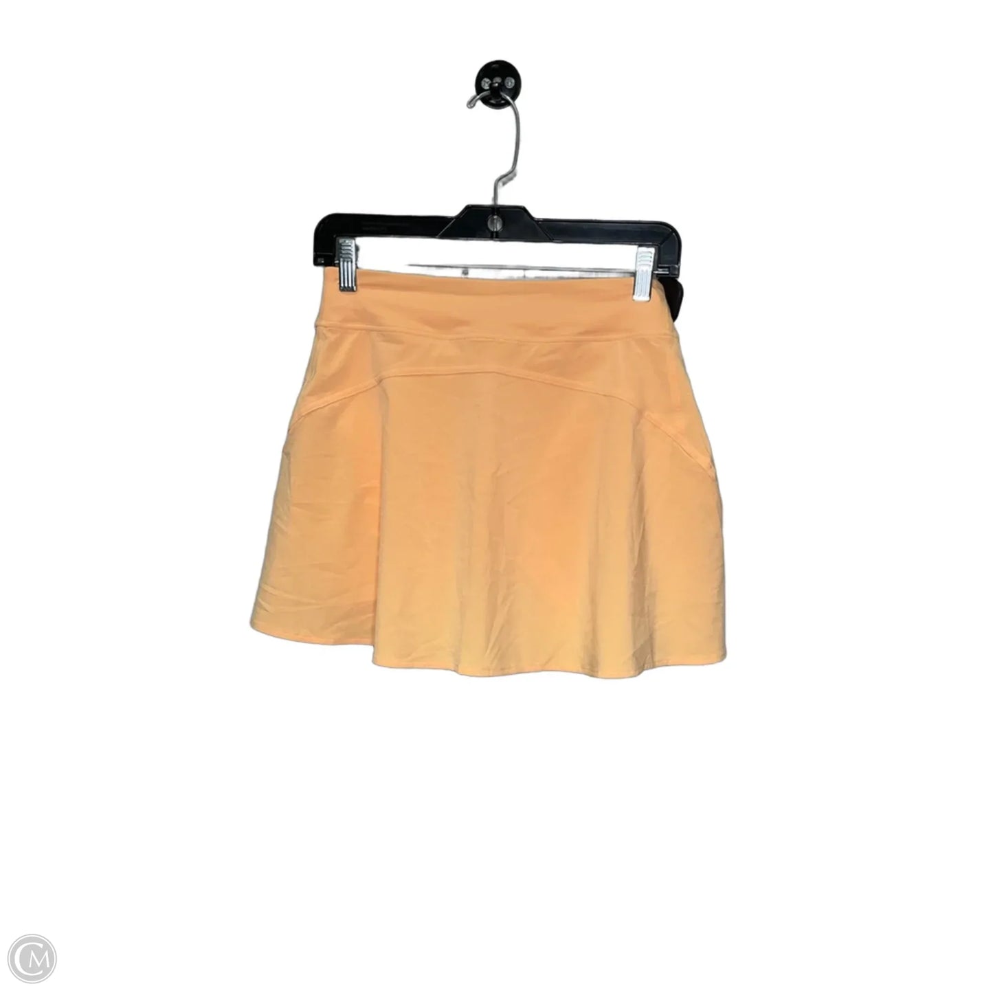 Athletic Skort By Lululemon In Orange, Size: 6