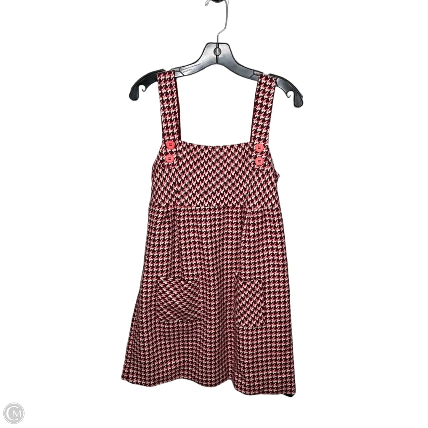Dress Casual Short By Lili Sidonio In Maroon, Size: S