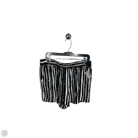Shorts By Apt 9 In Black & White, Size: L