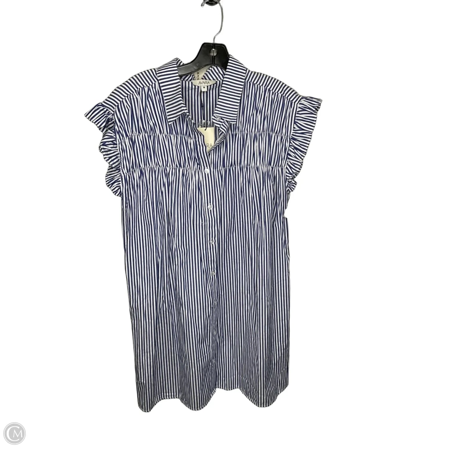 Dress Casual Short By Clothes Mentor In Striped Pattern, Size: M