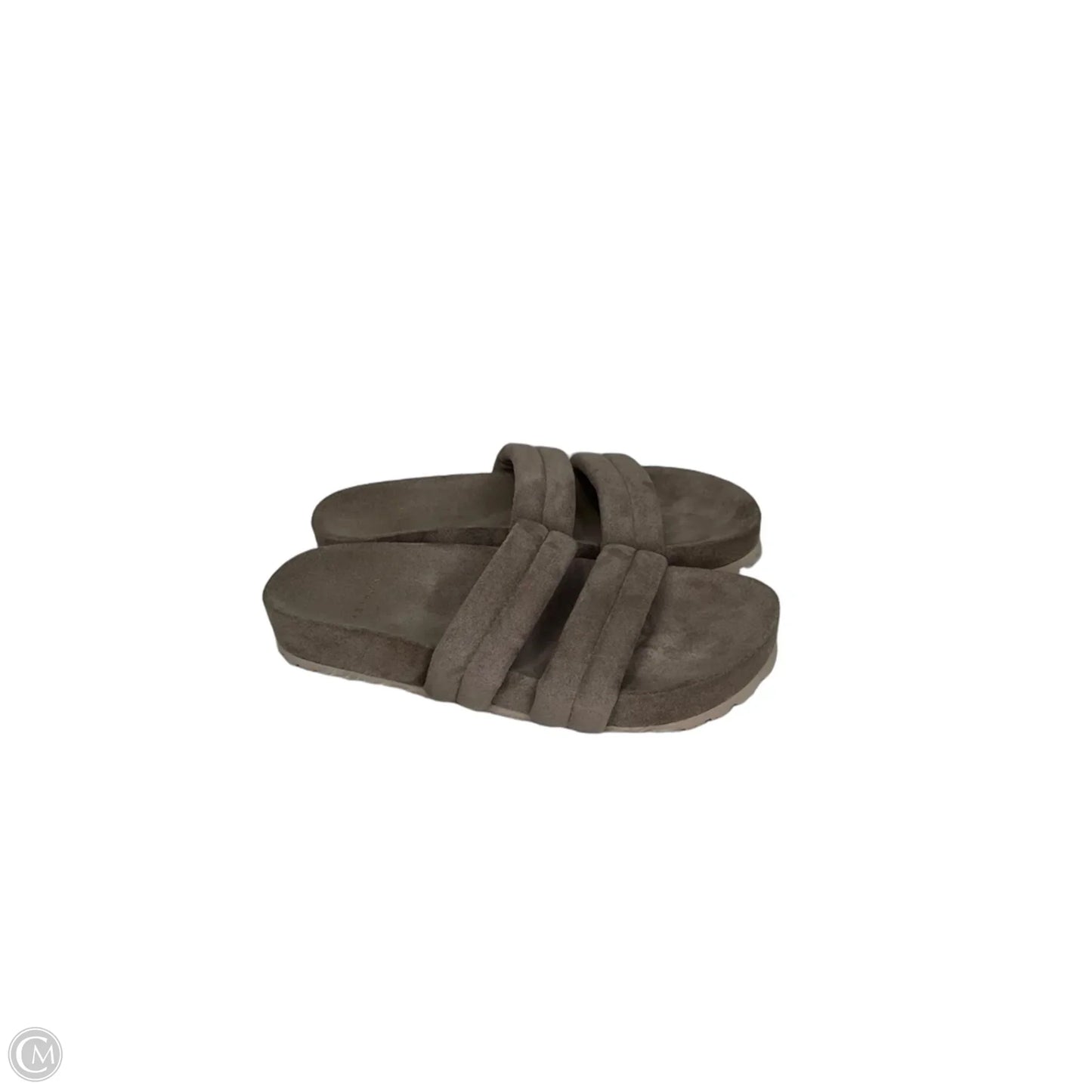 Sandals Flats By Varley In Brown, Size: 8
