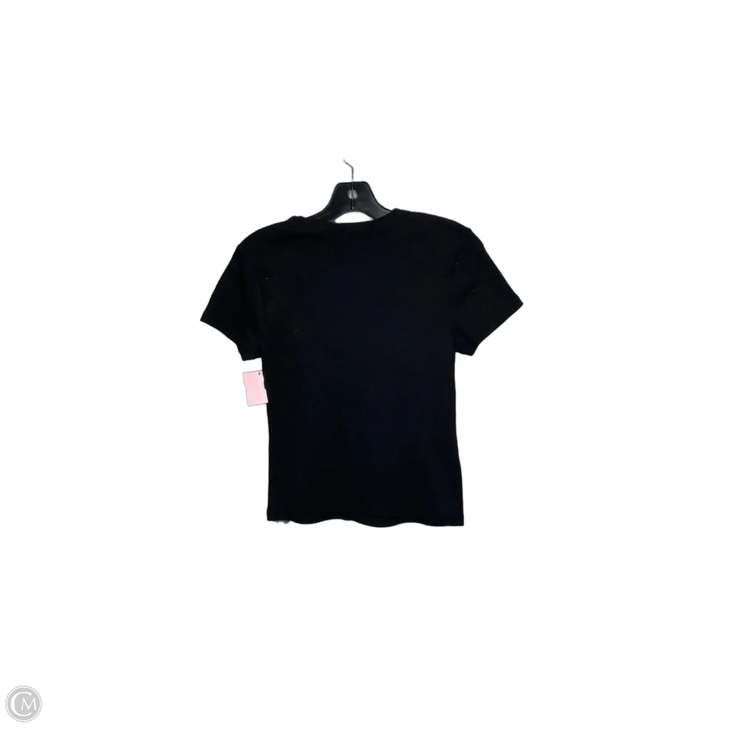 Top Short Sleeve Basic By Old Navy In Black, Size: M