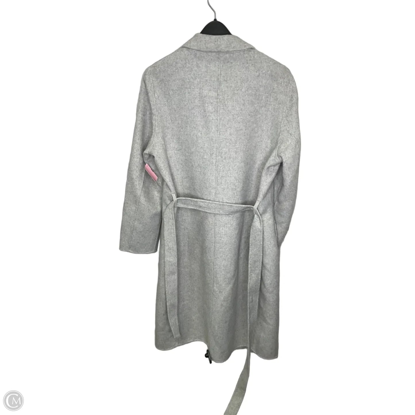 Coat Trench Coat By Gap In Grey, Size: M