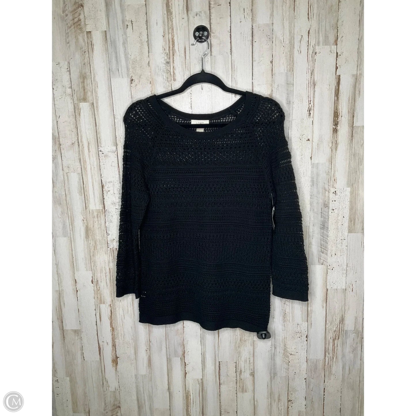 Sweater By Loft In Black, Size: M