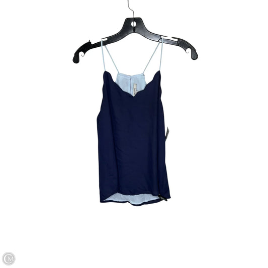 Top Sleeveless By Papaya In Navy, Size: S