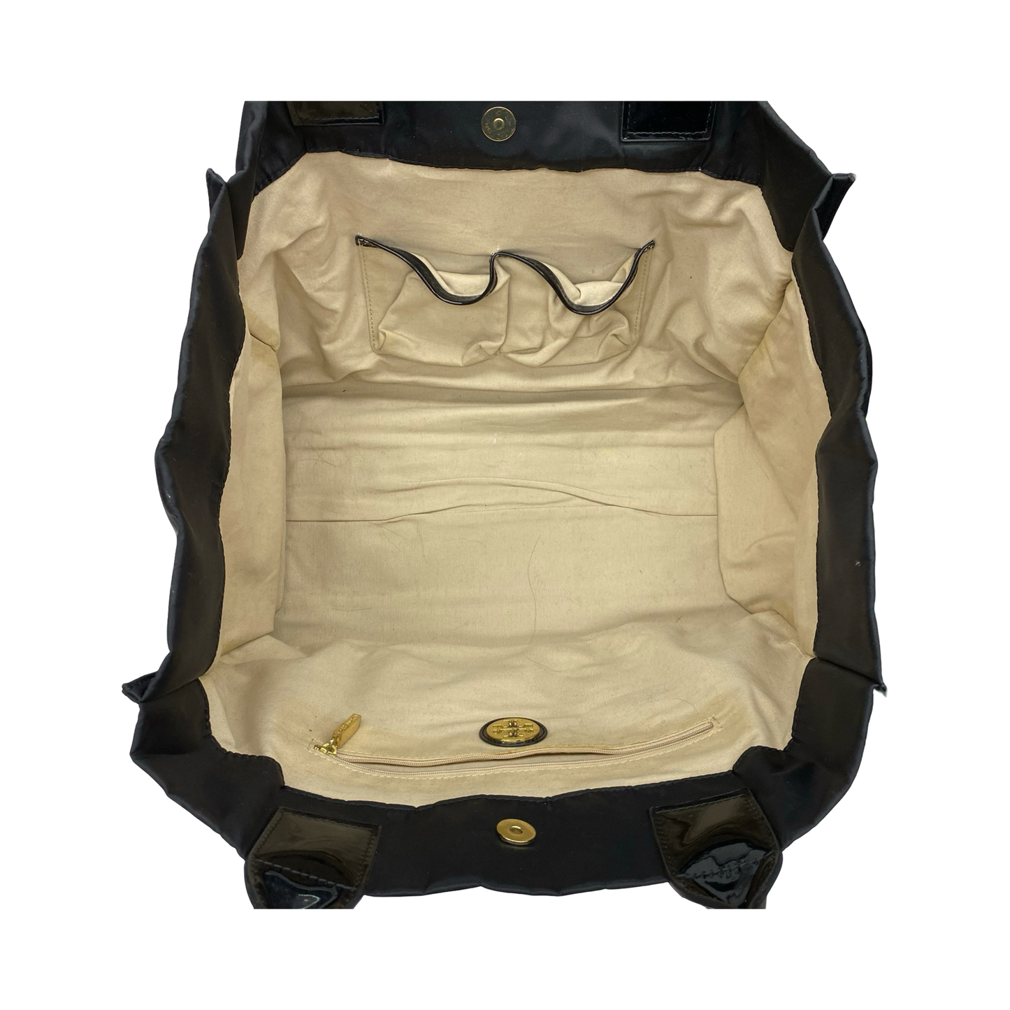 Handbag Designer By Tory Burch In Black, Size:Large