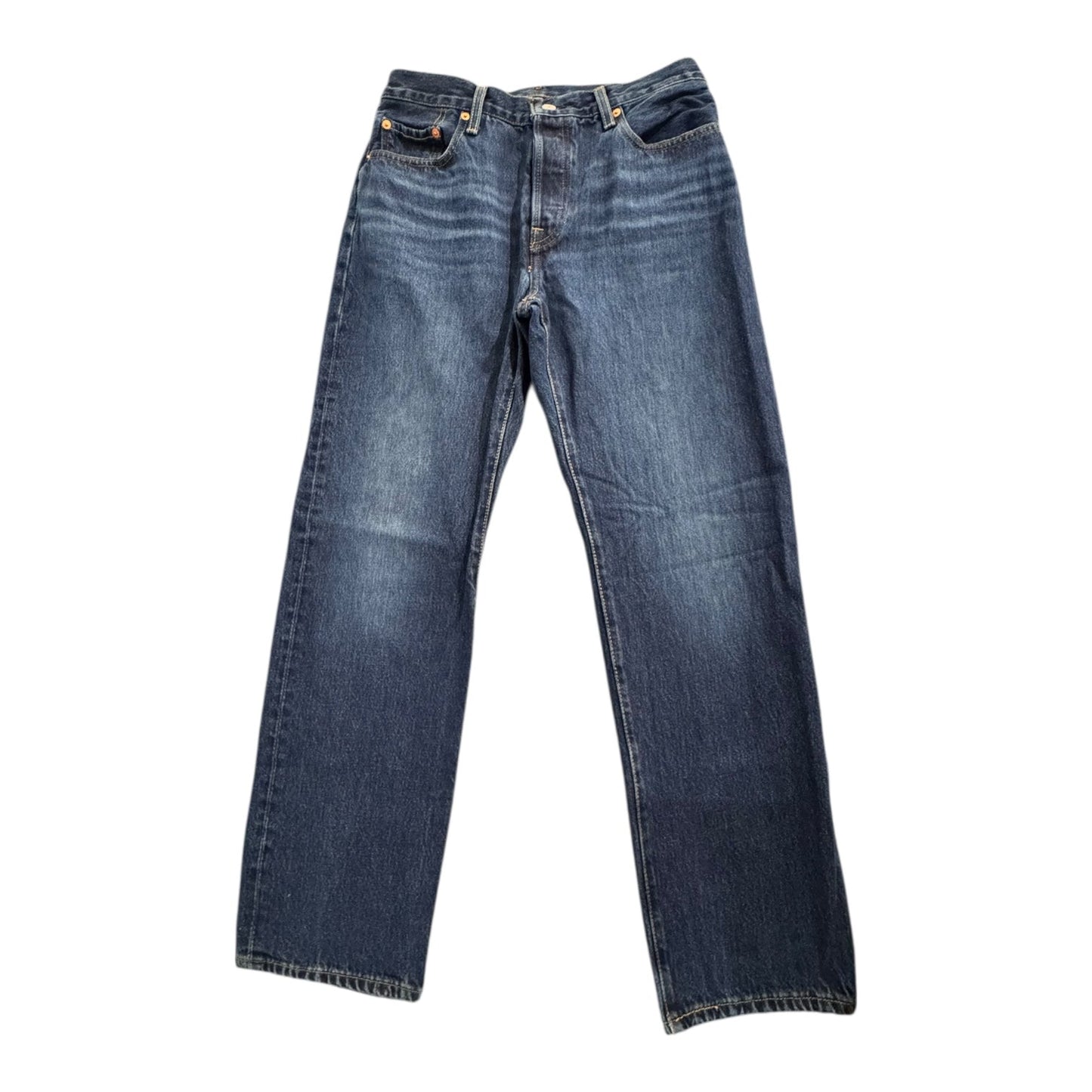 Jeans Boyfriend By Levis In Blue Denim, Size:6
