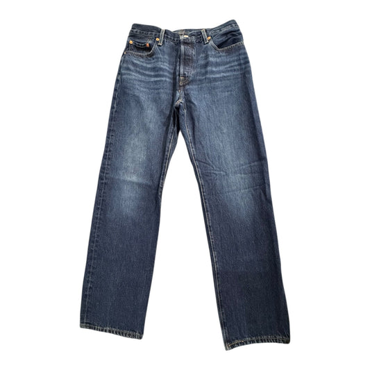 Jeans Boyfriend By Levis In Blue Denim, Size:6