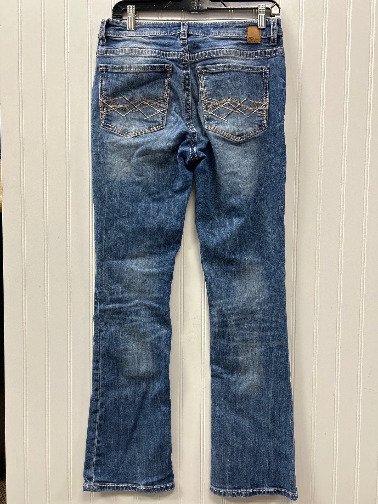 Jeans Flared By Bke In Blue Denim, Size:6