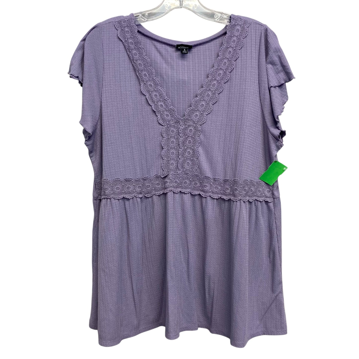 Top Ss By Torrid In Purple, Size:2X