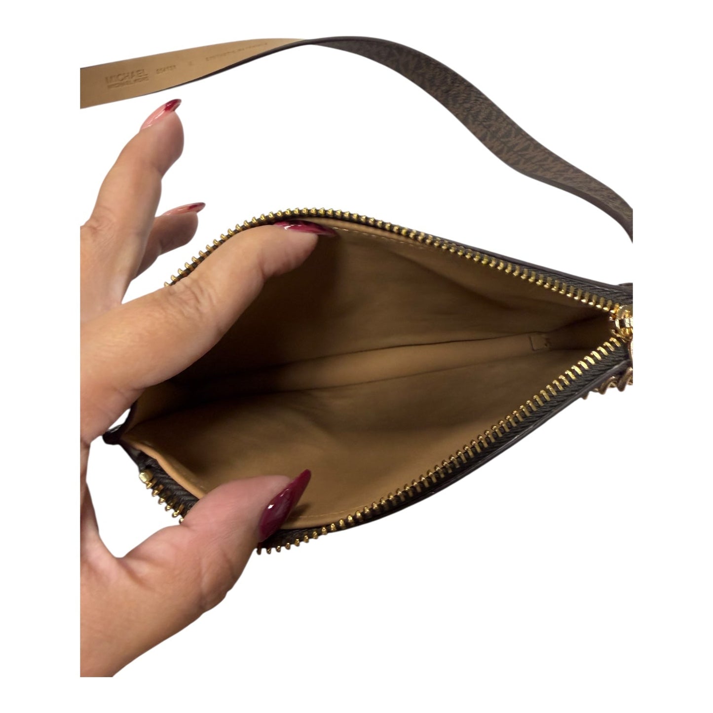 Belt Bag Designer By Michael Kors In Brown, Size:Medium