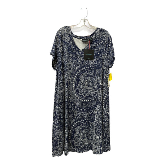 Dress Casual Short By Cynthia Rowley In Blue, Size:2X