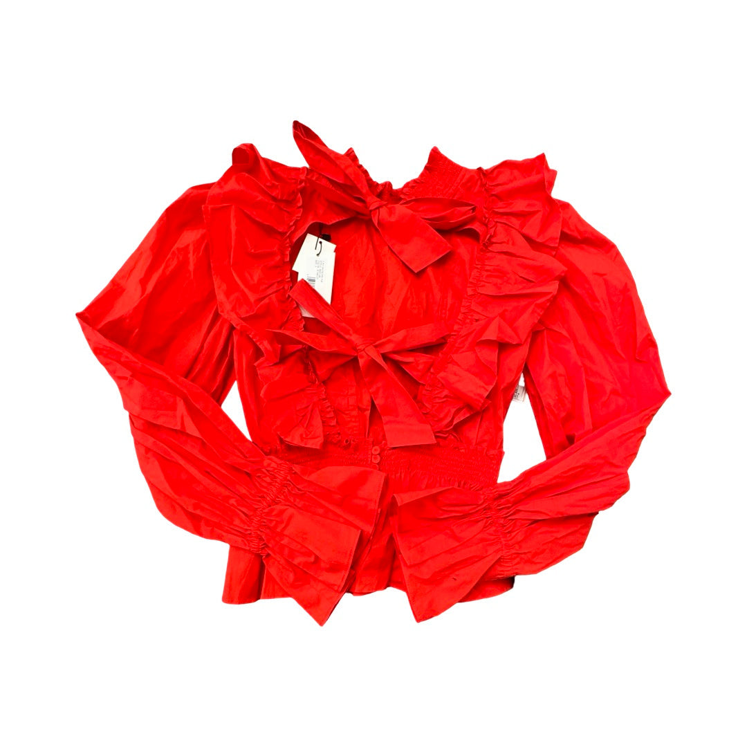 Top Ls Designer By Sea New York In Red, Size:4
