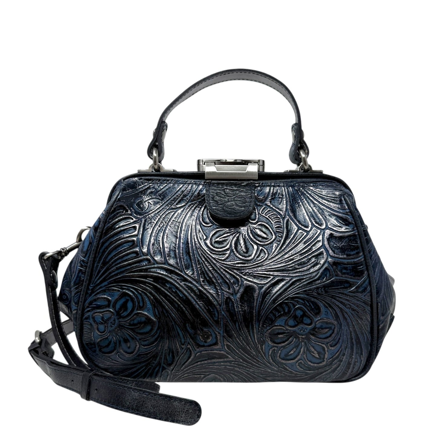 Gracchi Frame Satchel Designer By Patricia Nash, Size: Small