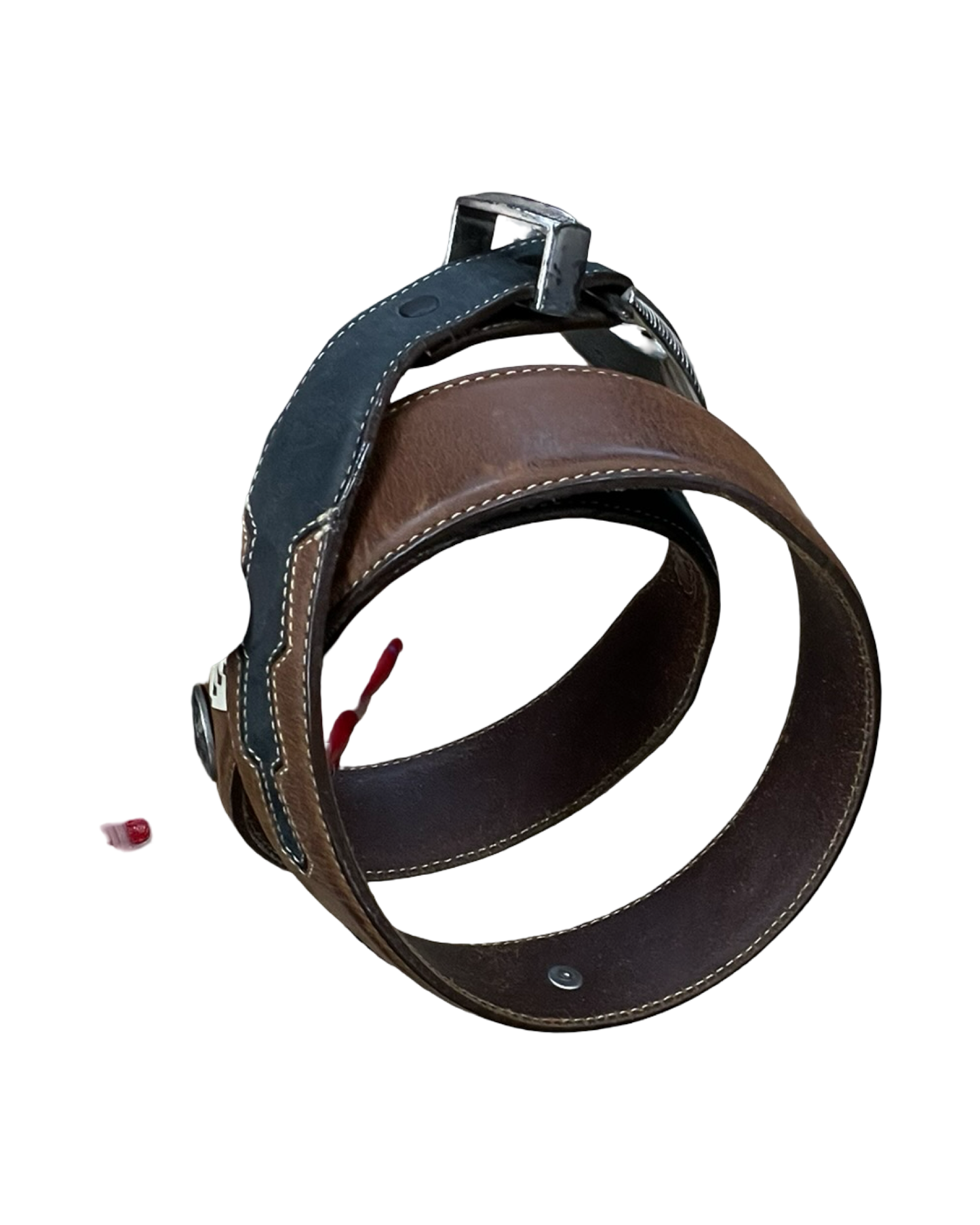 Belt By Clothes Mentor In Black & Brown