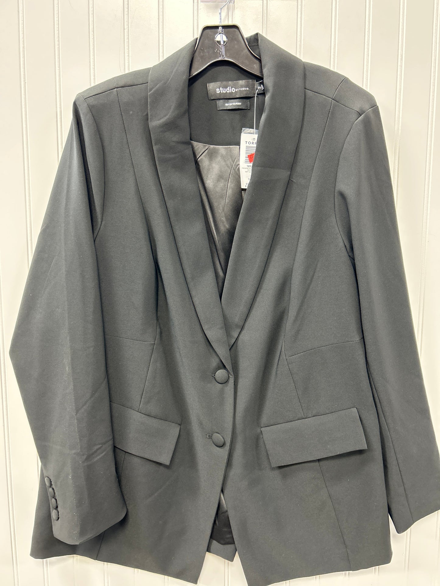 Blazer By Torrid In Black, Size:2X