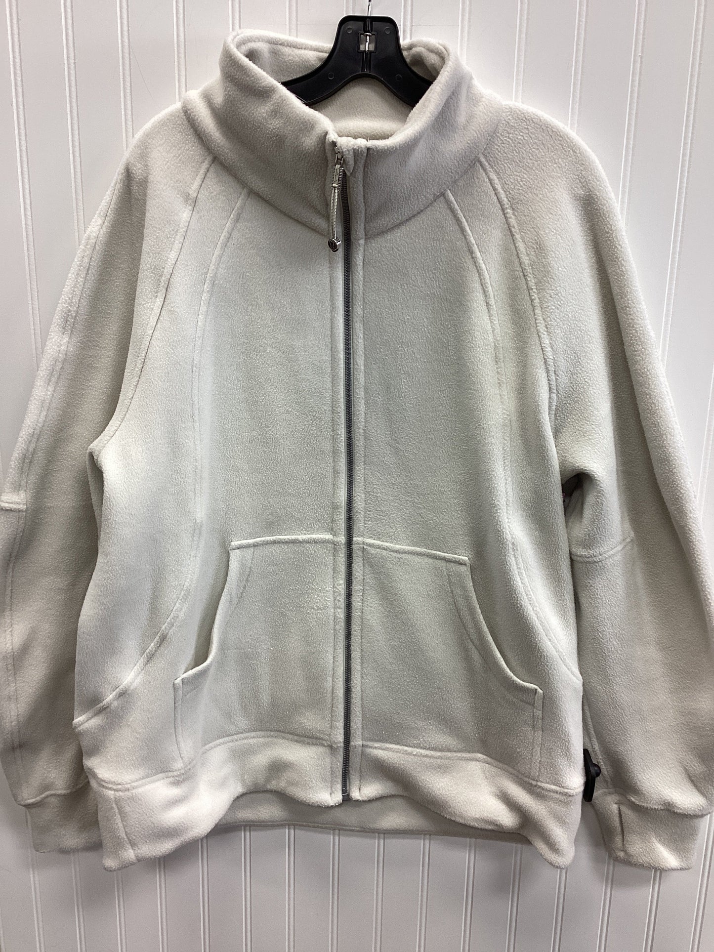 Athletic Fleece By Lululemon In Cream, Size:Xxl