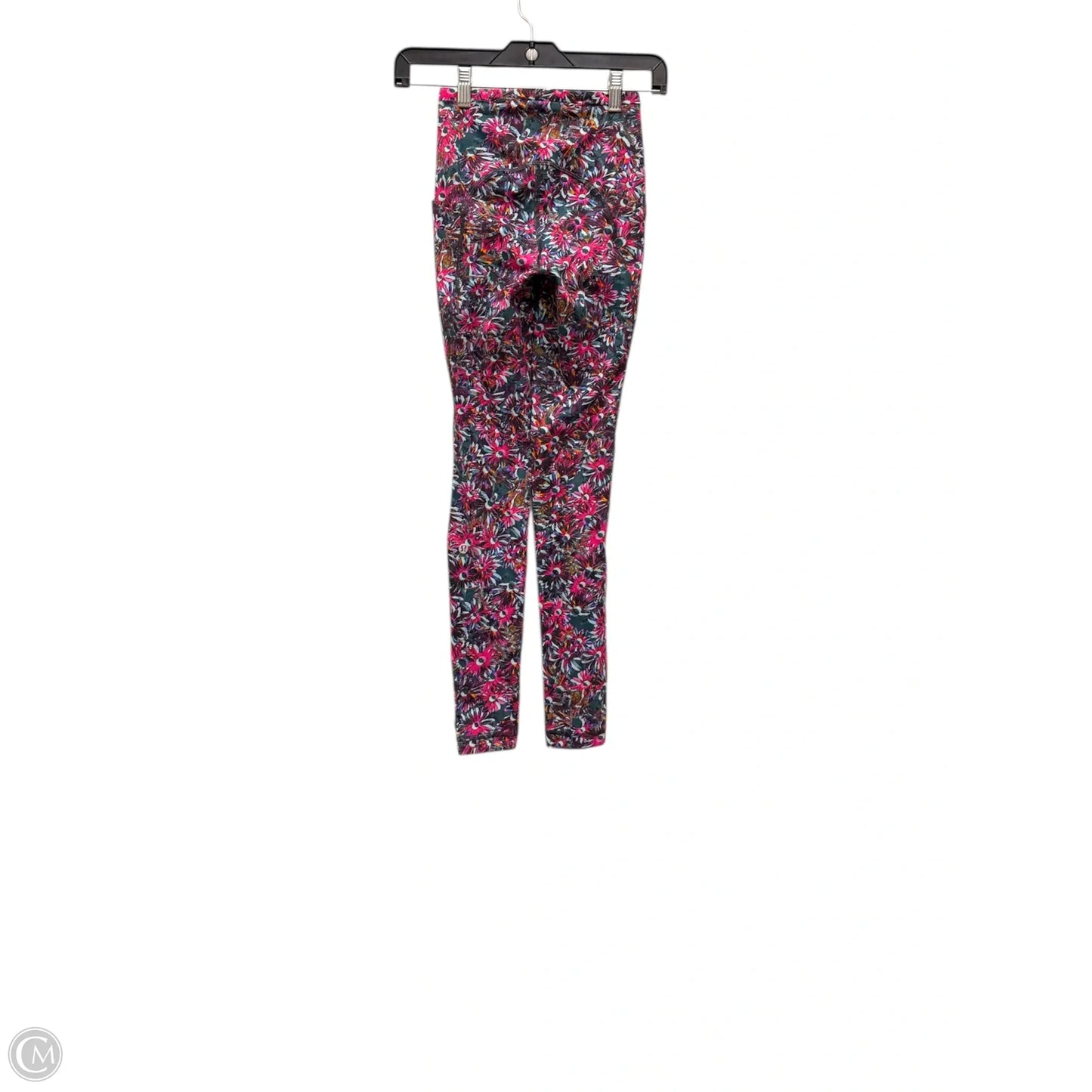 Athletic Leggings By Lululemon In Floral Print, Size: 0