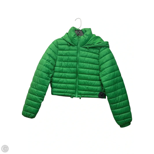 Jacket Puffer & Quilted By Primark In Green, Size: Xs
