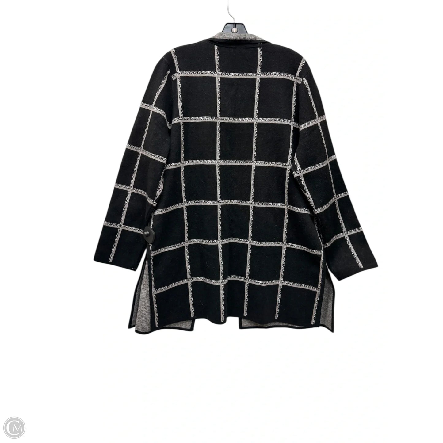 Cardigan Designer By Hatley In Black & Grey, Size: XL