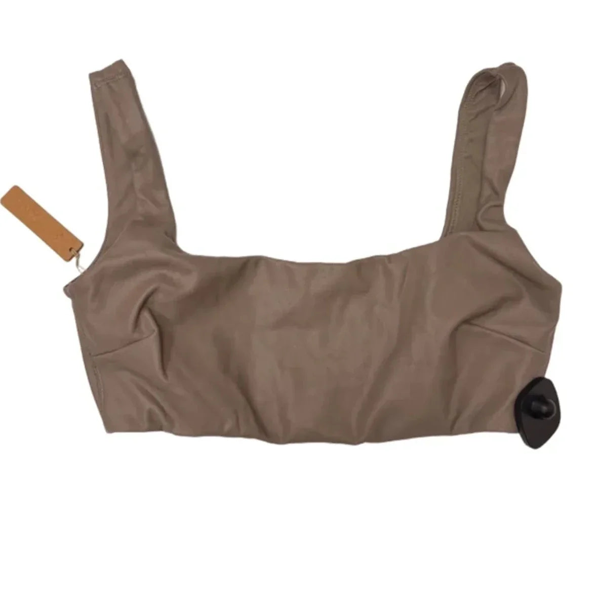 Top Sleeveless By Skims In Taupe, Size: M