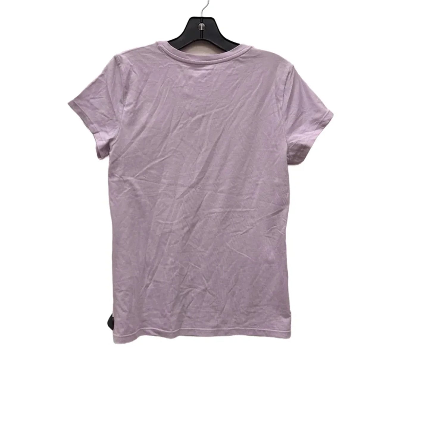 Top Short Sleeve Basic By Calvin Klein In Purple, Size: M