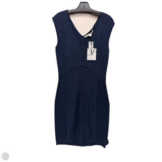 Dress Designer By Diane Von Furstenberg In Navy, Size: M
