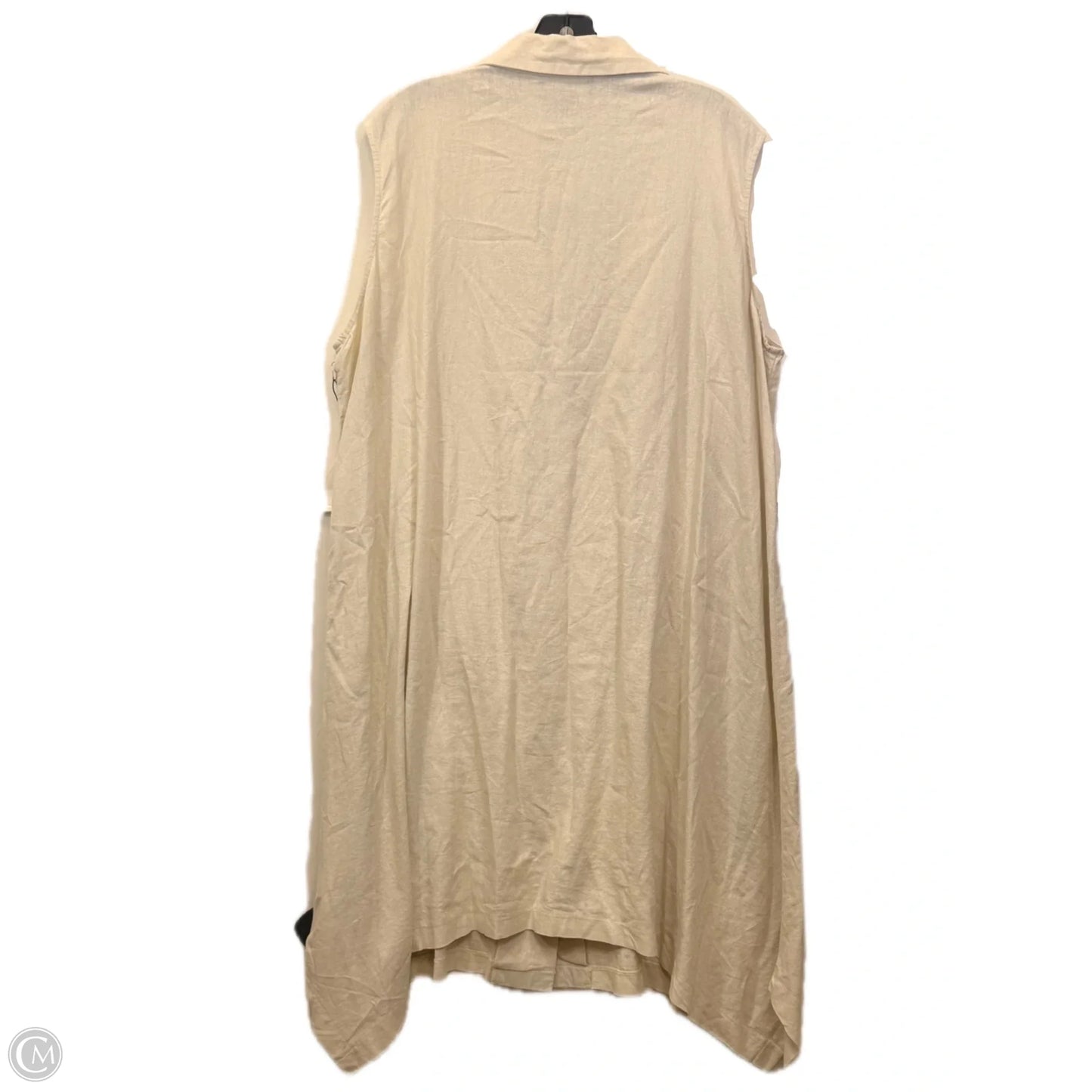 Dress Casual Midi By Jones New York In Tan, Size: 2x