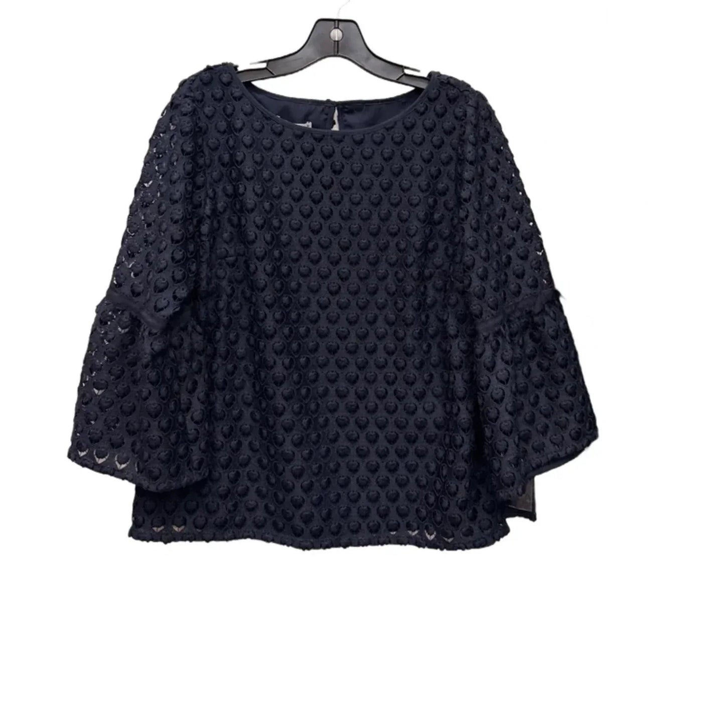 Top Long Sleeve By Talbots In Navy, Size: Mp