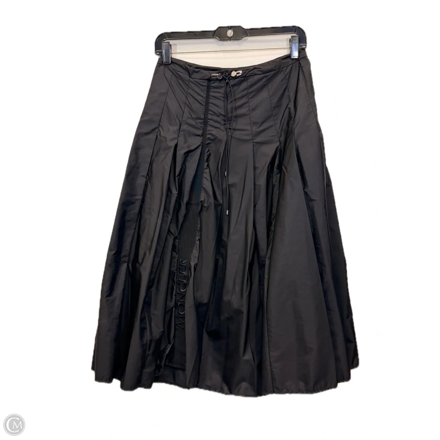 Skirt Designer By Moncler In Black, Size: S