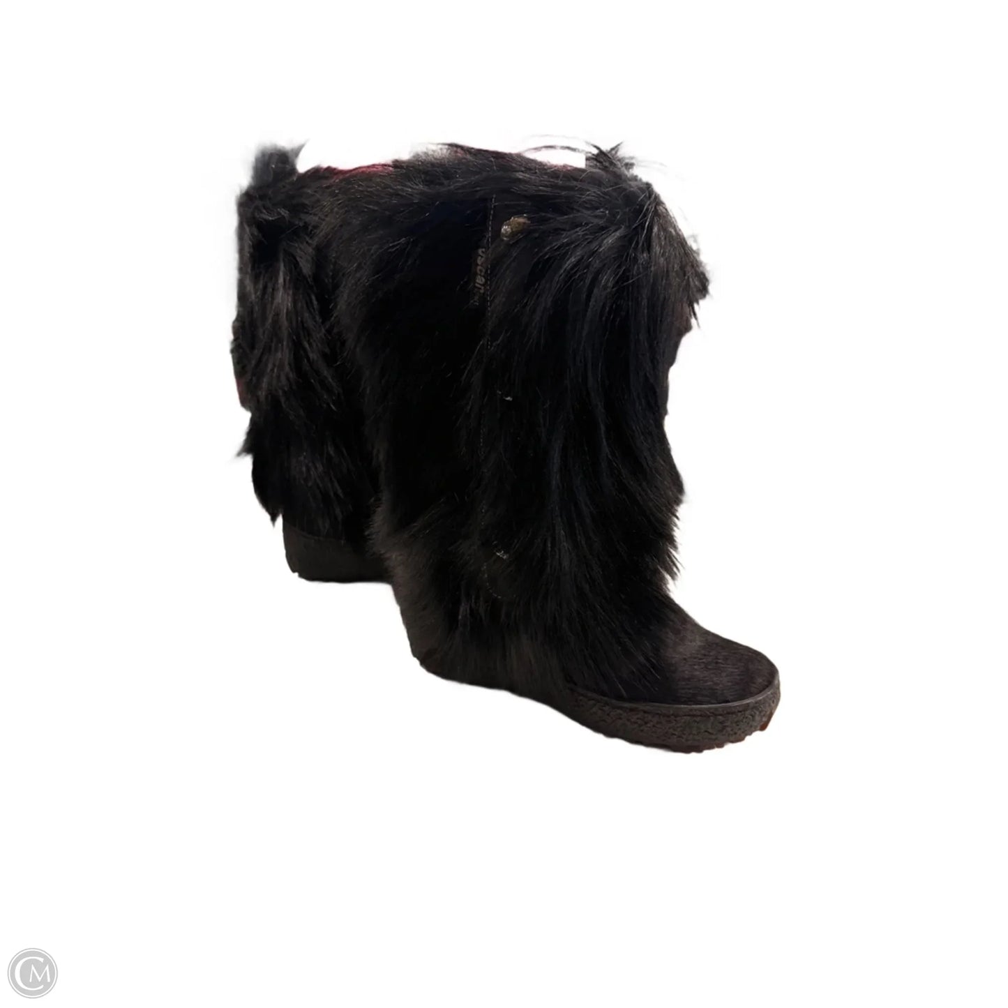 Boots Mid-calf Flats By Oscar In Black, Size: 7