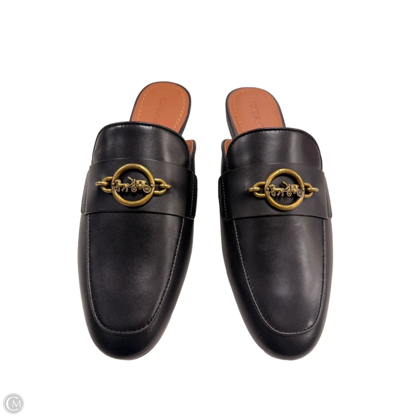 Shoes Designer By Coach In Black, Size: 10