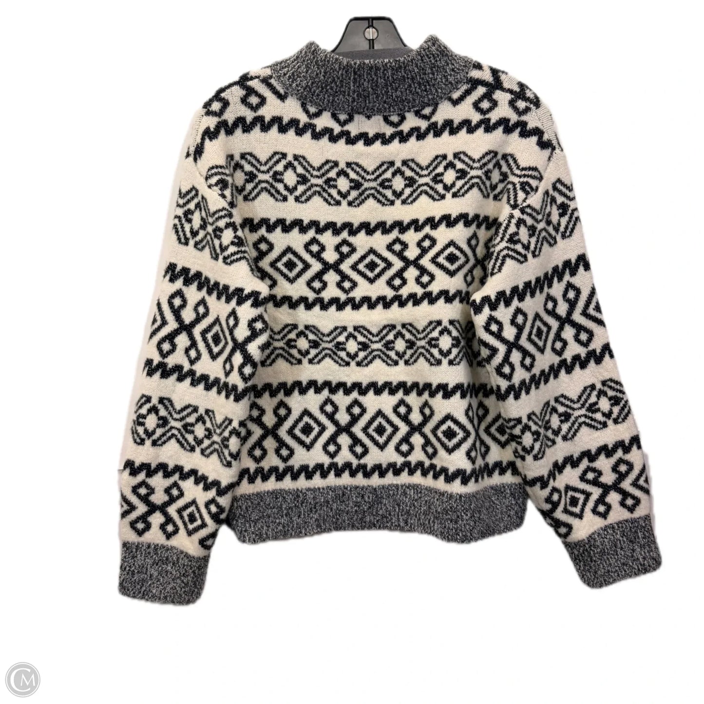 Sweater By A New Day In Grey & Tan, Size: S