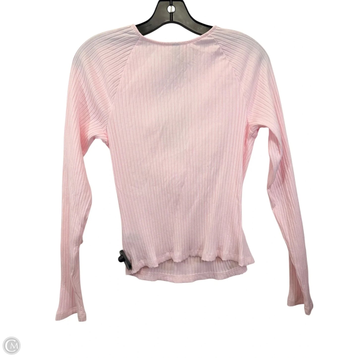 Top Long Sleeve By Universal Thread In Pink, Size: L