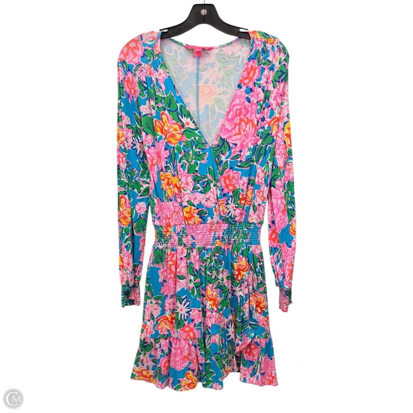 Romper By Lilly Pulitzer In Green & Pink, Size: S