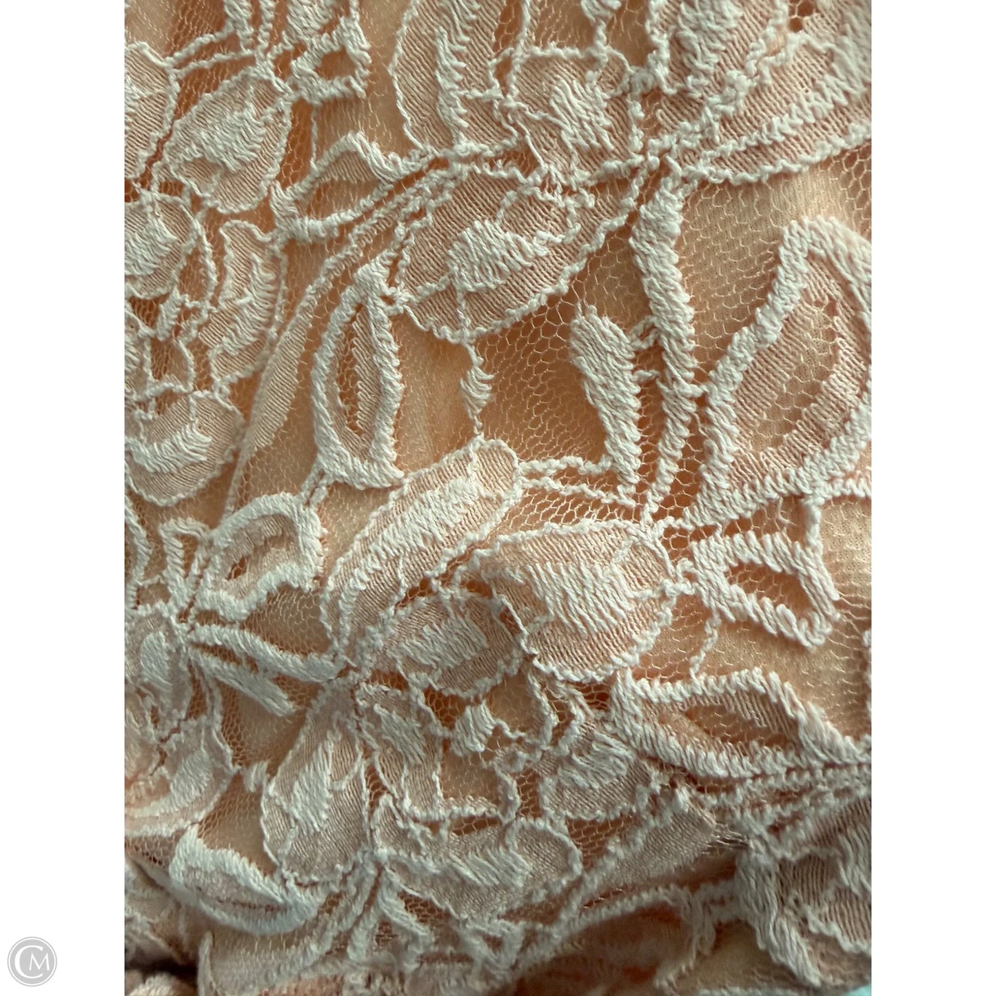 Dress Party Midi By Boohoo Boutique In Peach, Size: 2x
