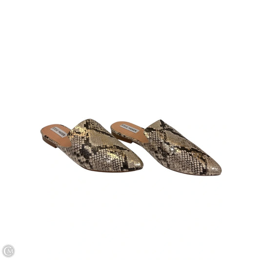 Shoes Flats By Steve Madden In Animal Print, Size: 9